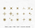 FREE Sparkle SVG | Bling SVG Cut File for Cricut, Cameo Silhouette | Free SVG Cut File