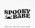 FREE Spooky Babe SVG | Halloween SVG
