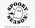 FREE Spooky Season SVG | Ghost SVG
