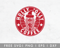 FREE Starbucks Santa SVG