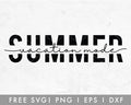 FREE Summer Vacation Mode SVG