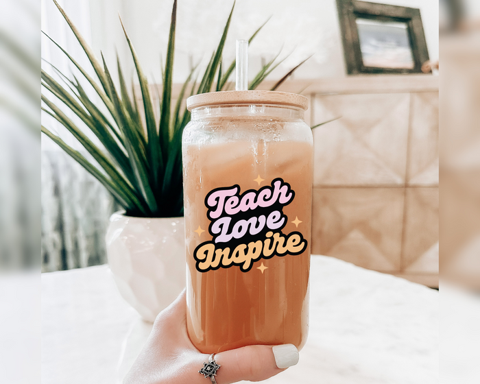 FREE Teach Love Inspire SVG | Teacher SVG