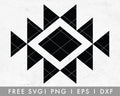 FREE Tribal Pattern SVG Cut File for Cricut, Cameo Silhouette | Free SVG Cut File