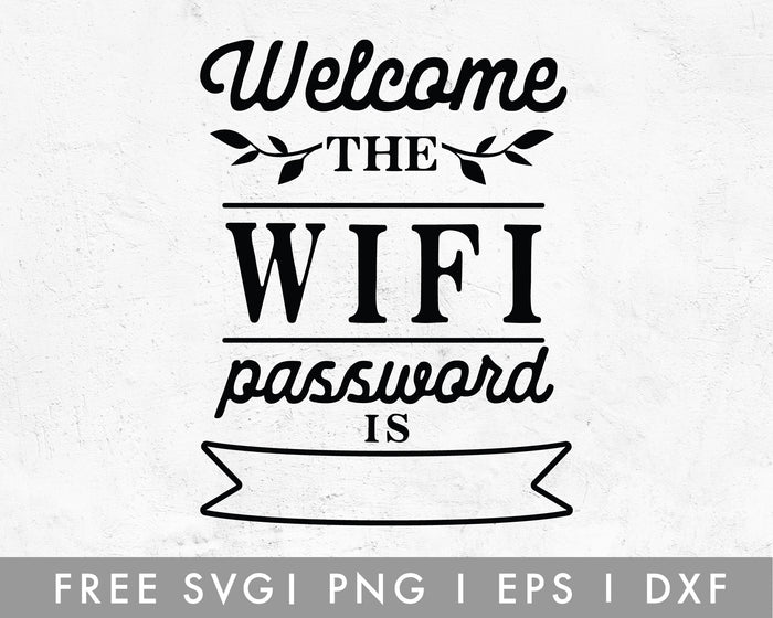 FREE Wifi Sign SVG Cut File for Cricut, Cameo Silhouette | Free SVG Cut File