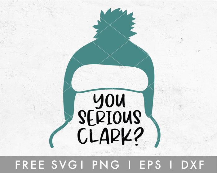 FREE You Serious Clark Ver 2 SVG