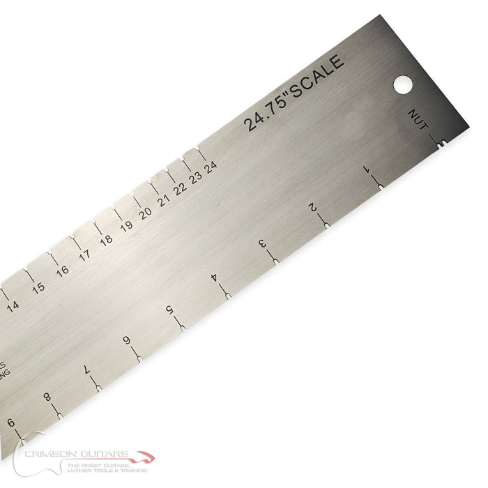 Fret Slotting Jig Ruler (24.75″/24.625″)
