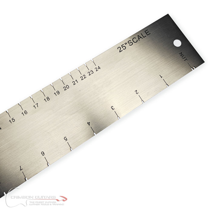 Fret Slotting Jig Ruler (25.5" Fender/25" PRS)