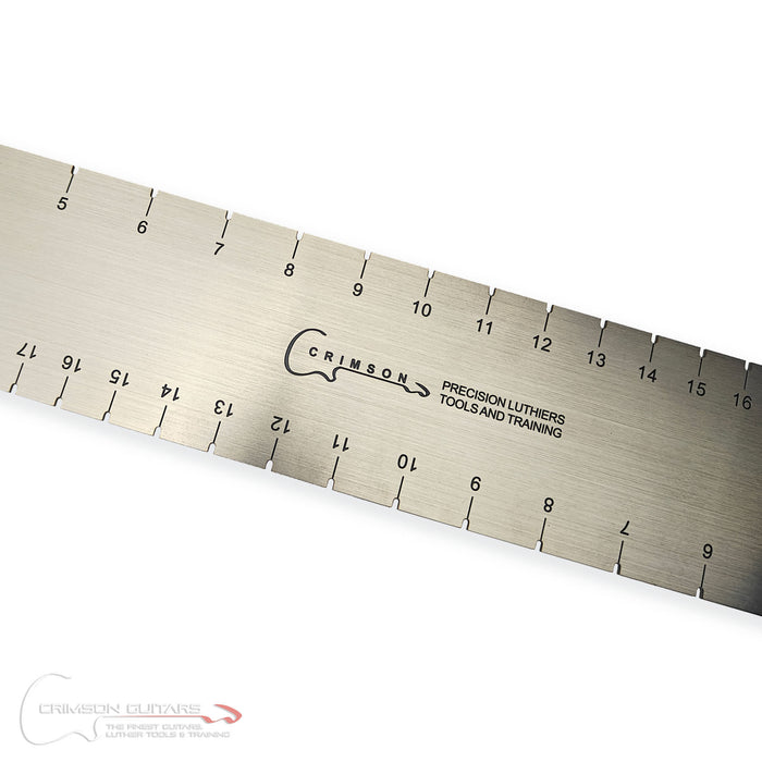 Fret Slotting Jig Ruler (25.5" Fender/25" PRS)