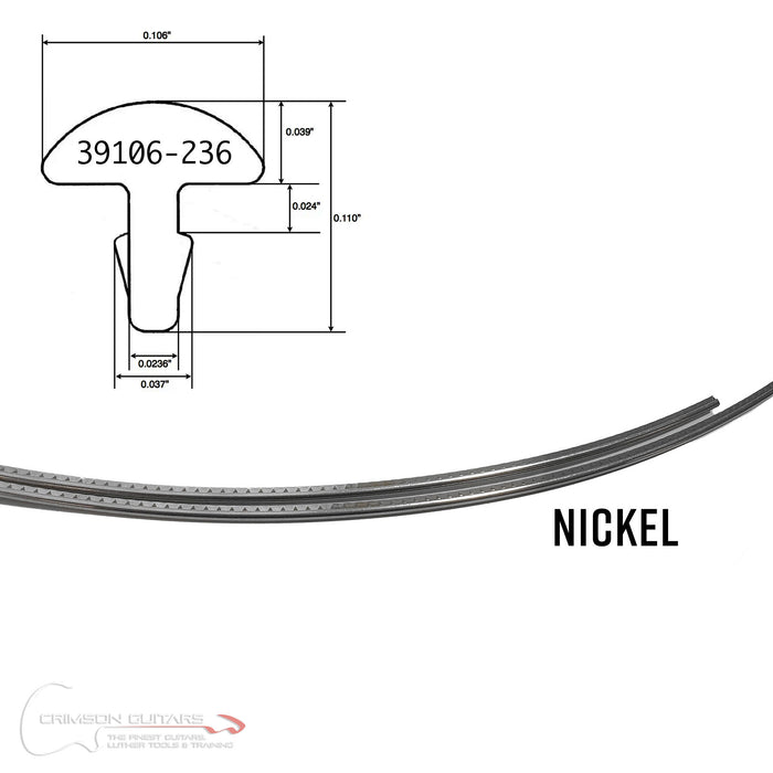 Fret Wire - Jescar 39106 (Medium Jumbo)