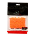 Fulling Mill EZ Egg Yarn UV in bright orange, packaged in a resealable pouch, designed for fly fishing and custom tackle applications.