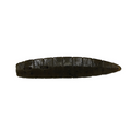 Galápagos Okura Stick fishing lure in dark brown color with segmented body design, ideal for musky fishing tackle and enhancing catch effectiveness.