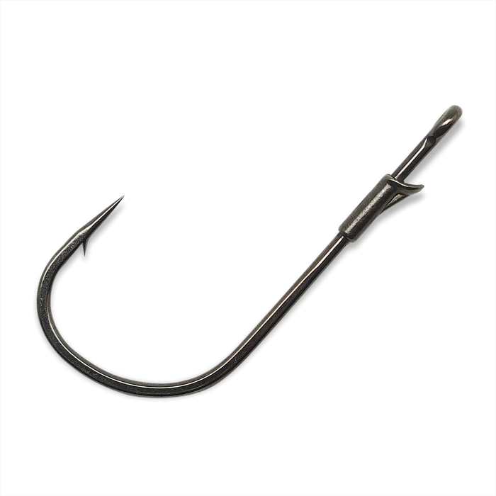 Gamakatsu G-Power Heavy Cover Worm Flip & Punch Hooks featuring a strong, sharp curved hook with a wide gap and barb, designed for durable heavy cover fishing tackle.