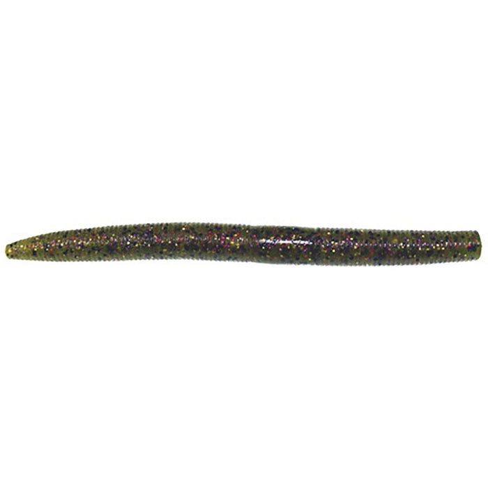 Gambler Lures 5 1/4" Fat Ace Stick Bait soft fishing lure in a dark, speckled color designed for freshwater fishing tackle and musky fishing.