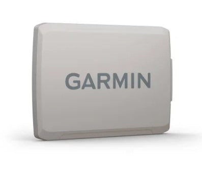 Garmin ECHOMAP™ Ultra 2 Protective Cover 10" Protective Cover 010-13352-00 in light gray plastic designed to shield marine electronics from damage.