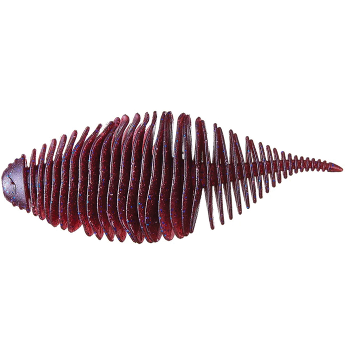 3.8" (5 Pack) / Plum Blue Flake