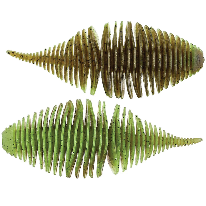 2.8" (6 Pack) / Green Pumpkin Chartreuse