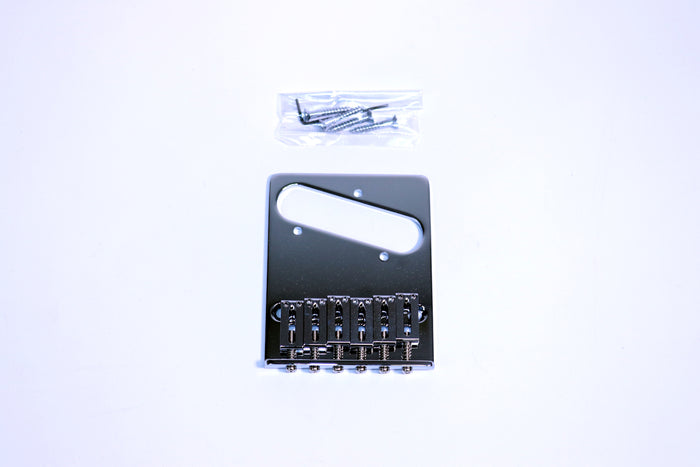 Gotoh GTC201 Modern T-Style Bridge - Individual Saddles - Silver