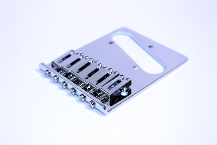 Gotoh GTC201 Modern T-Style Bridge - Individual Saddles - Silver