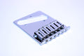 Gotoh GTC201 Modern T-Style Bridge - Individual Saddles - Silver