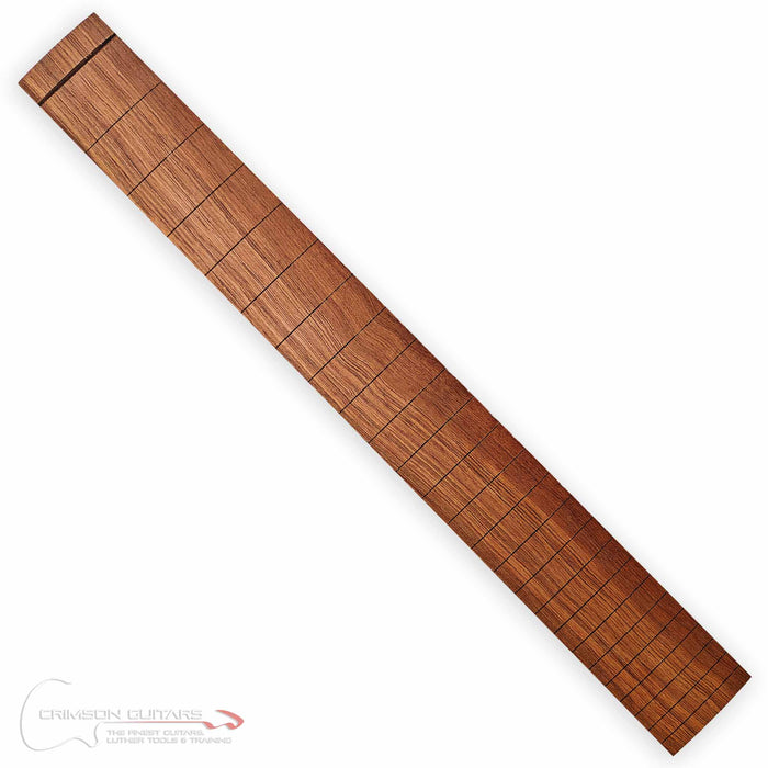 Guitar Fretboard - Bubinga - Pre-Slotted and Radiused