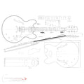 Guitar Plans - ES-335-Type