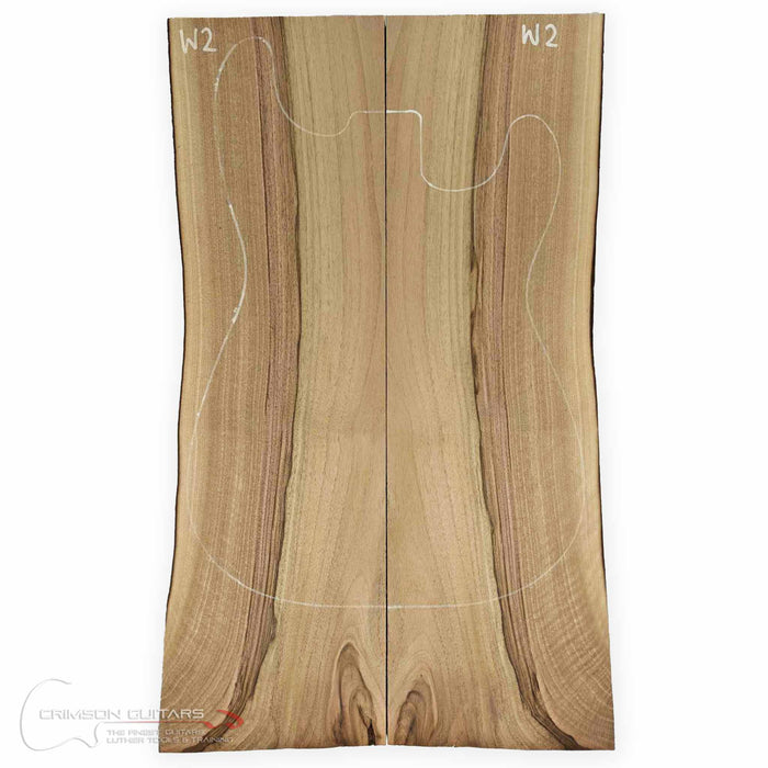 Guitar Top - European Walnut - 2 Piece - 16mm