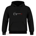 Hoodie - Crimson Guitars Logo - Black