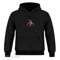 Hoodie - Crimson Guitars Triple Moon Emblem - Black - PRE ORDER