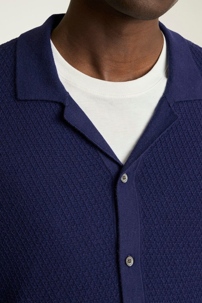 Hudson Long Sleeve Sweater Polo