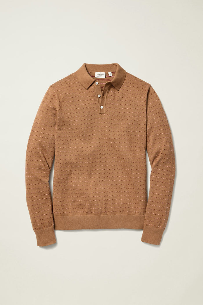 Hudson Long Sleeve Sweater Polo