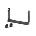 Humminbird GM S15 - GIMBAL MOUNT SOLIX 15 MODELS 740165-1 black metal bracket with two black adjustment knobs for secure mounting of marine electronics on fishing boats.