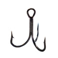 Ichikawa RC Kamakiri Regular Wire Treble Hook with three sharp barbed points, designed for fishing tackle applications in musky and fly fishing gear.
