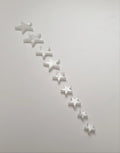 Inlay Set - Star Shape - Mother of Pearl - Set of 9
