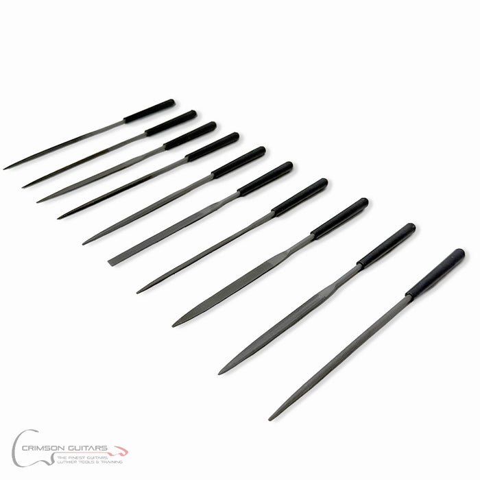 Inlay shaping needle file set of 10
