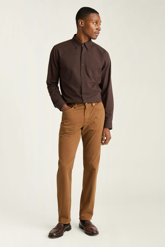 Italian Brushed 5-Pocket Pants