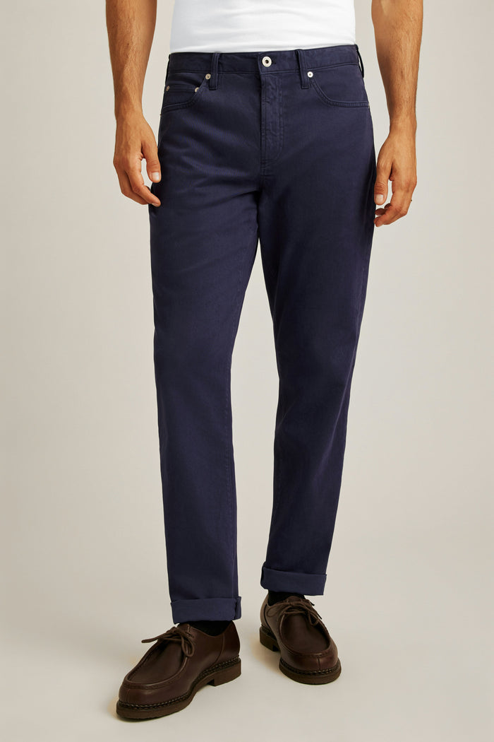 Italian Brushed 5-Pocket Pants