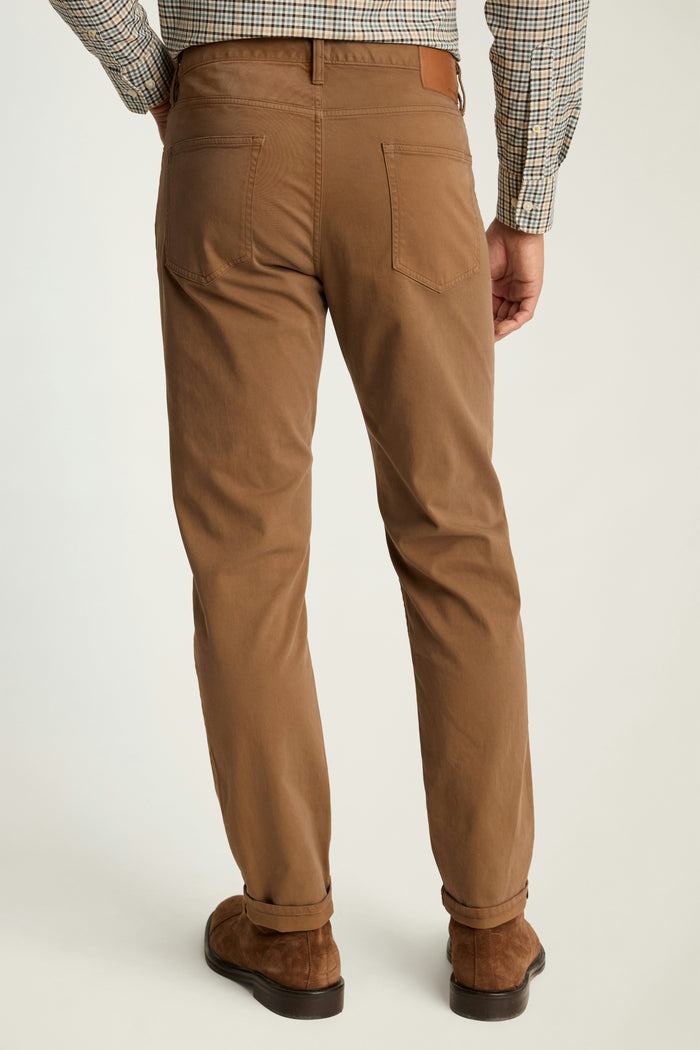 Italian Brushed 5-Pocket Pants