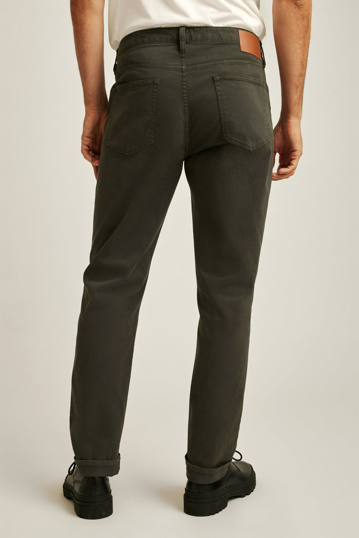 Italian Brushed 5-Pocket Pants