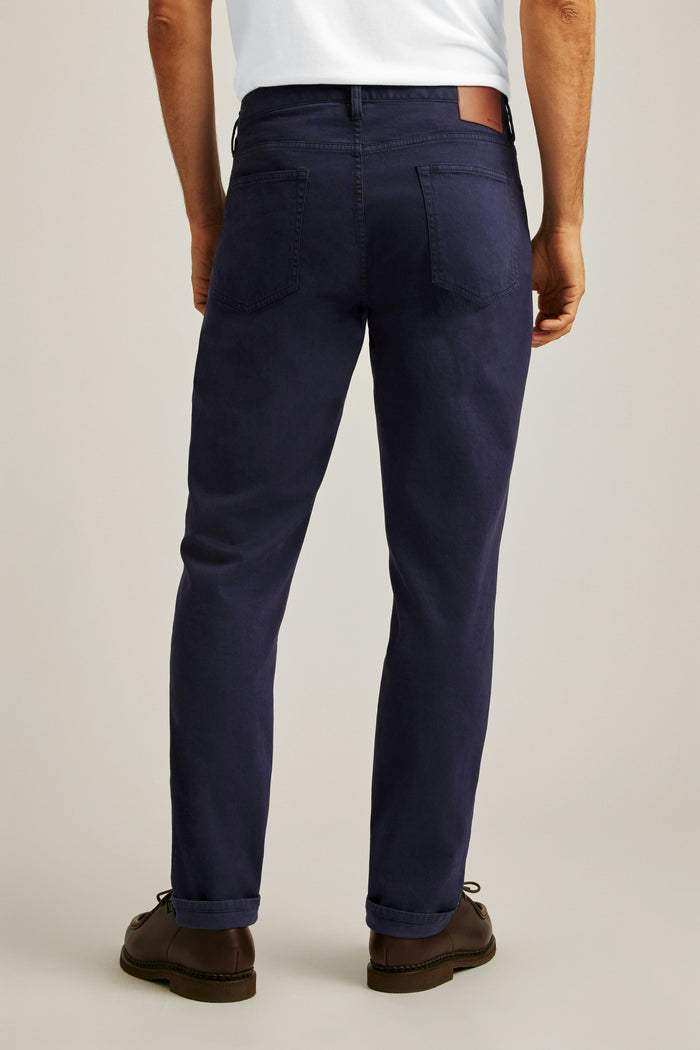 Italian Brushed 5-Pocket Pants