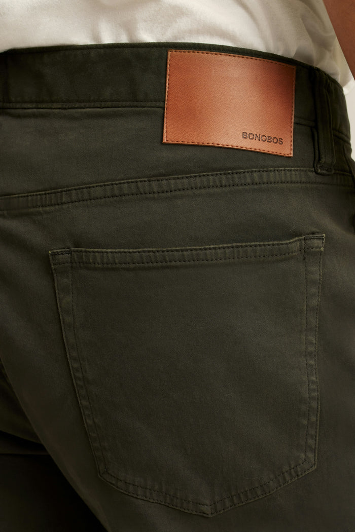 Italian Brushed 5-Pocket Pants