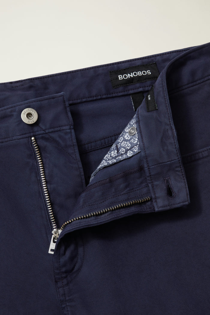 Italian Brushed 5-Pocket Pants