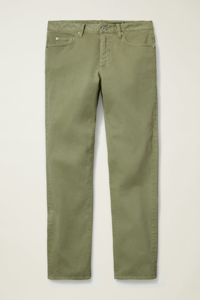 Italian Brushed 5-Pocket Pants