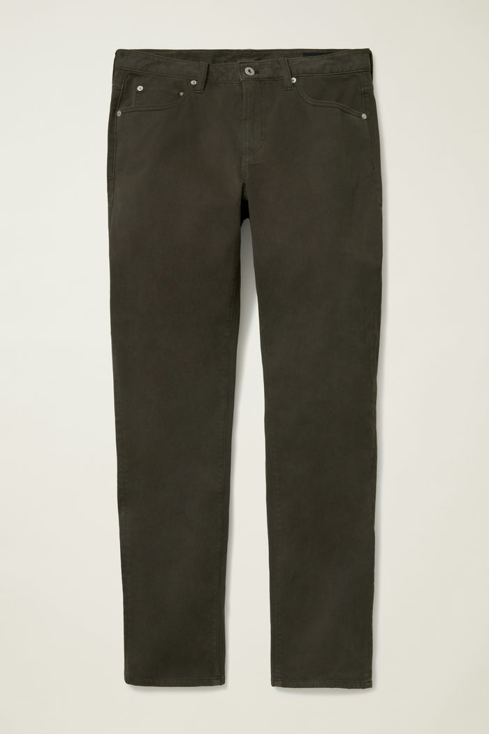Italian Brushed 5-Pocket Pants