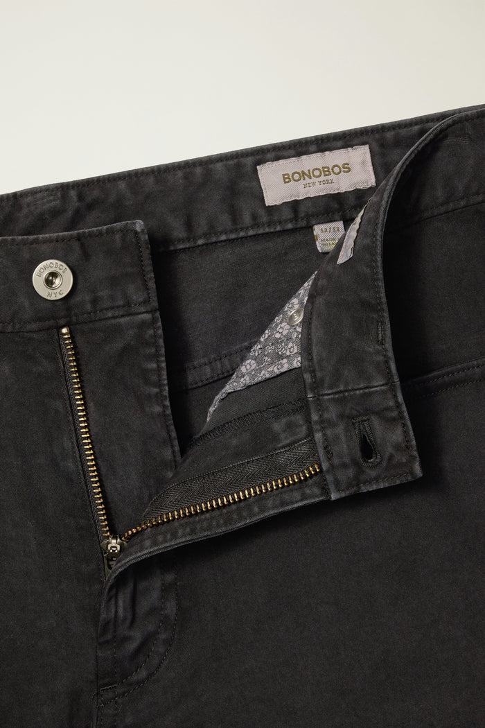 Italian Brushed 5-Pocket Pants