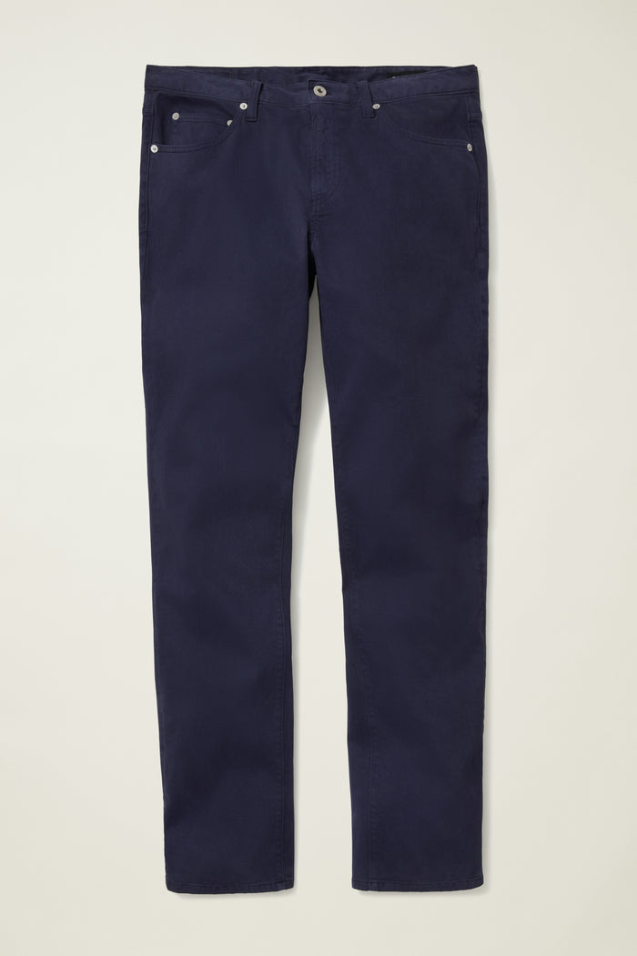 Italian Brushed 5-Pocket Pants