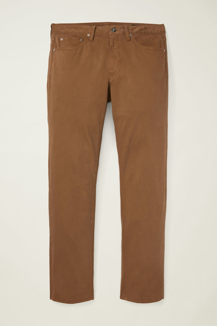 Italian Brushed 5-Pocket Pants