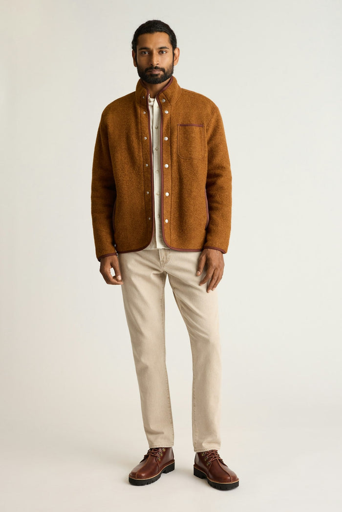 Italian Wool Fleece Jacket