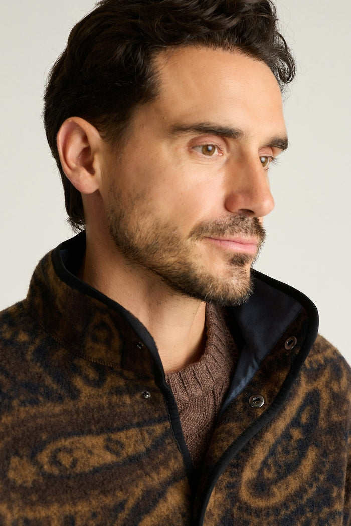 Italian Wool Fleece Jacket