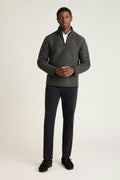 Italian Wool Fleece Quarter Zip