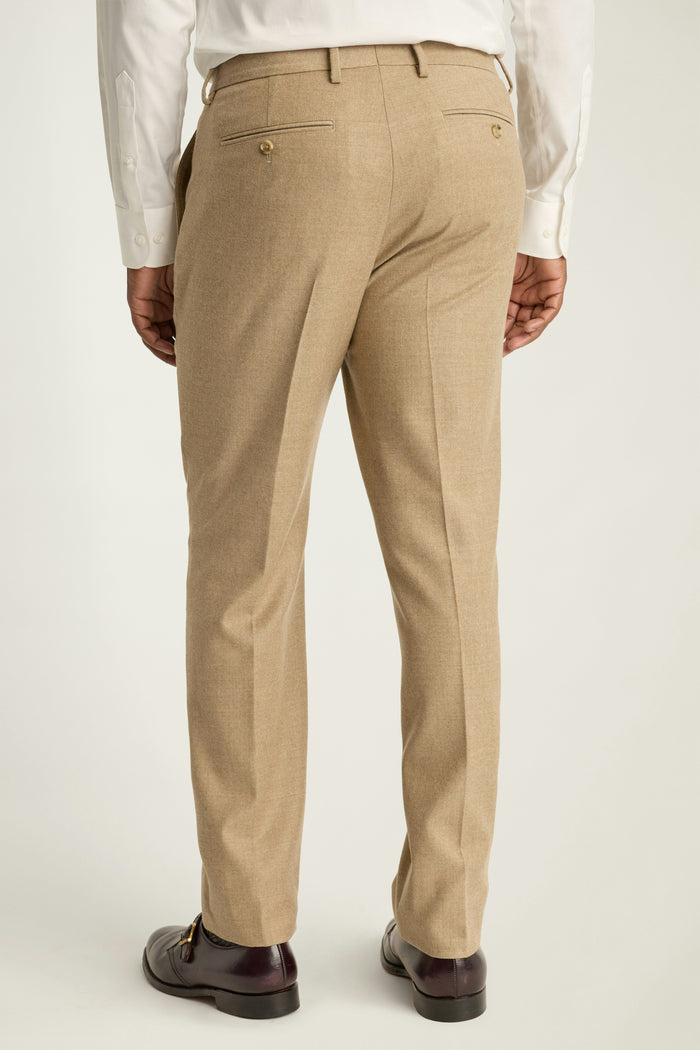 Jetsetter Italian Brushed Wool Dress Pant